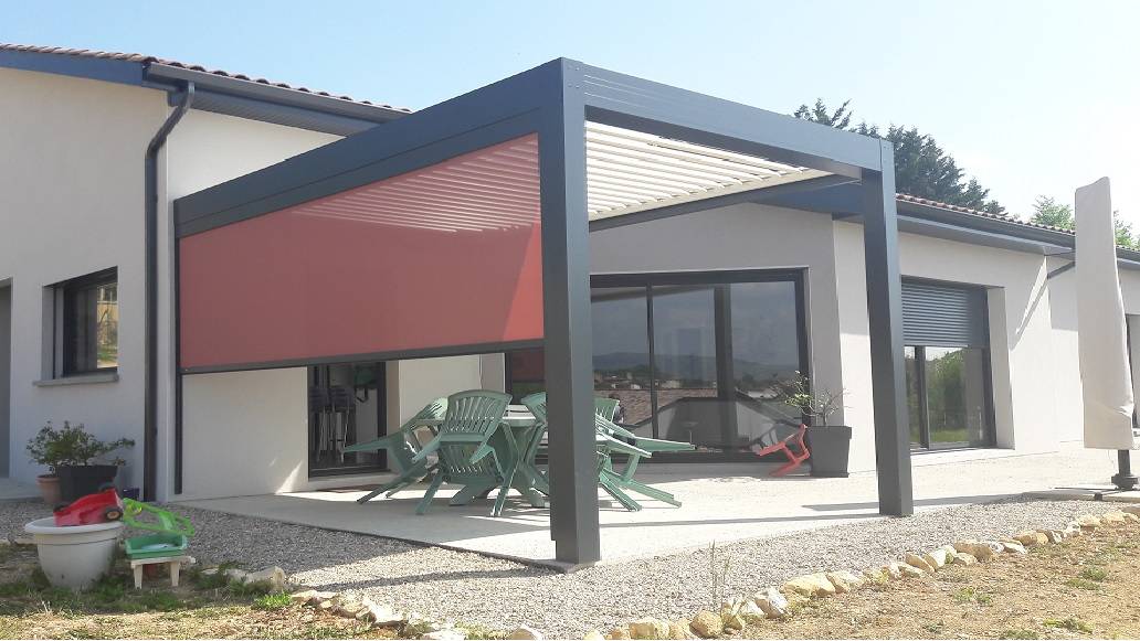 pergola bioclimatique rhone