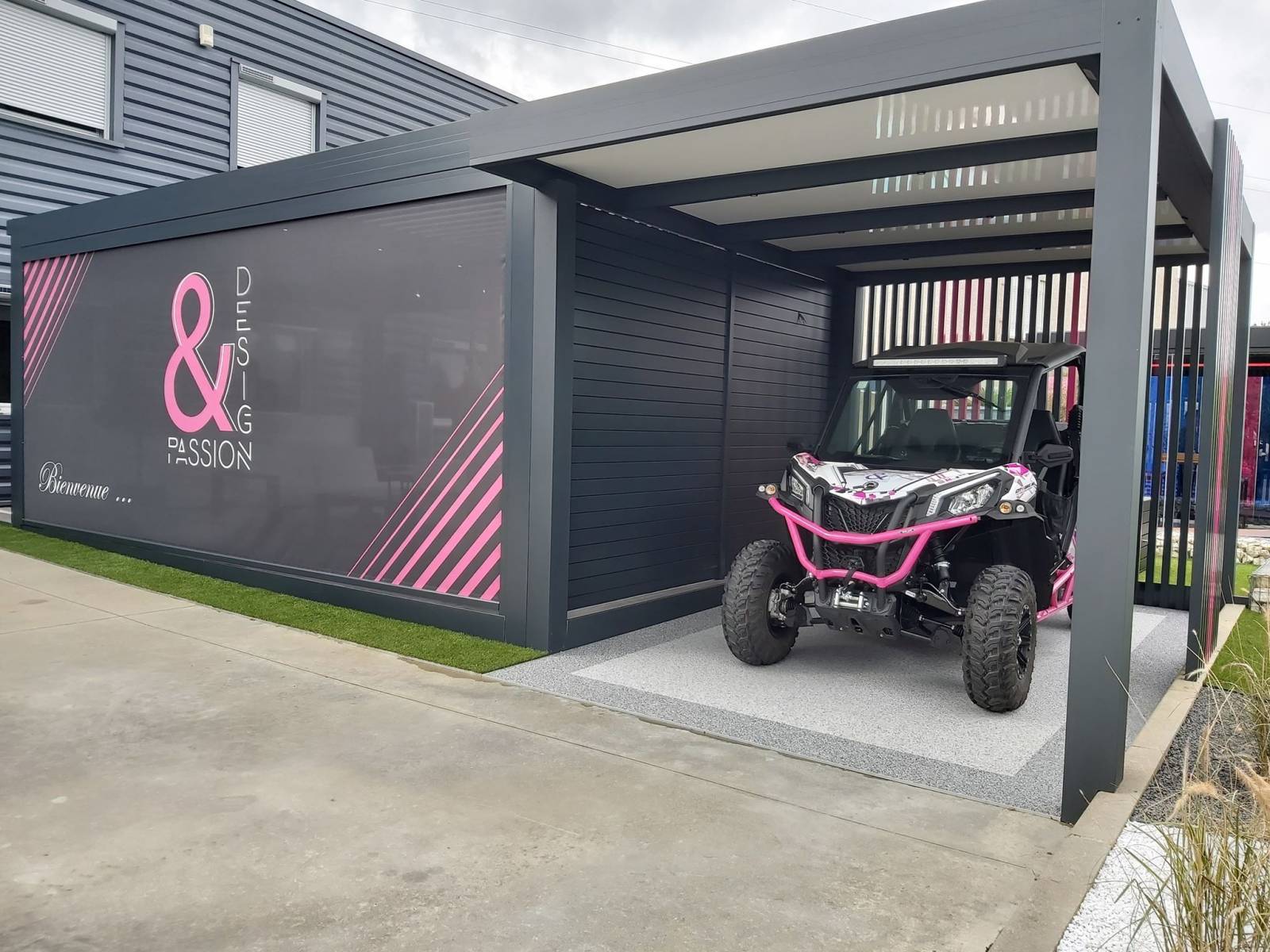 Abris pour voiture aluminium