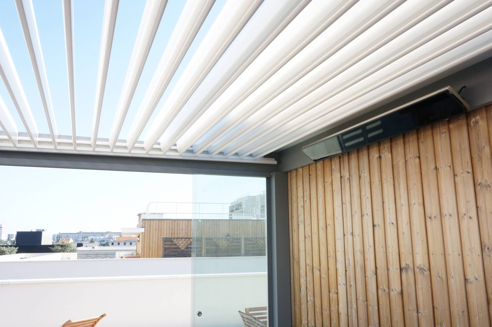 CHAUFFAGE  Augmenter votre surface habitable grâce au chauffage dans votre pergola