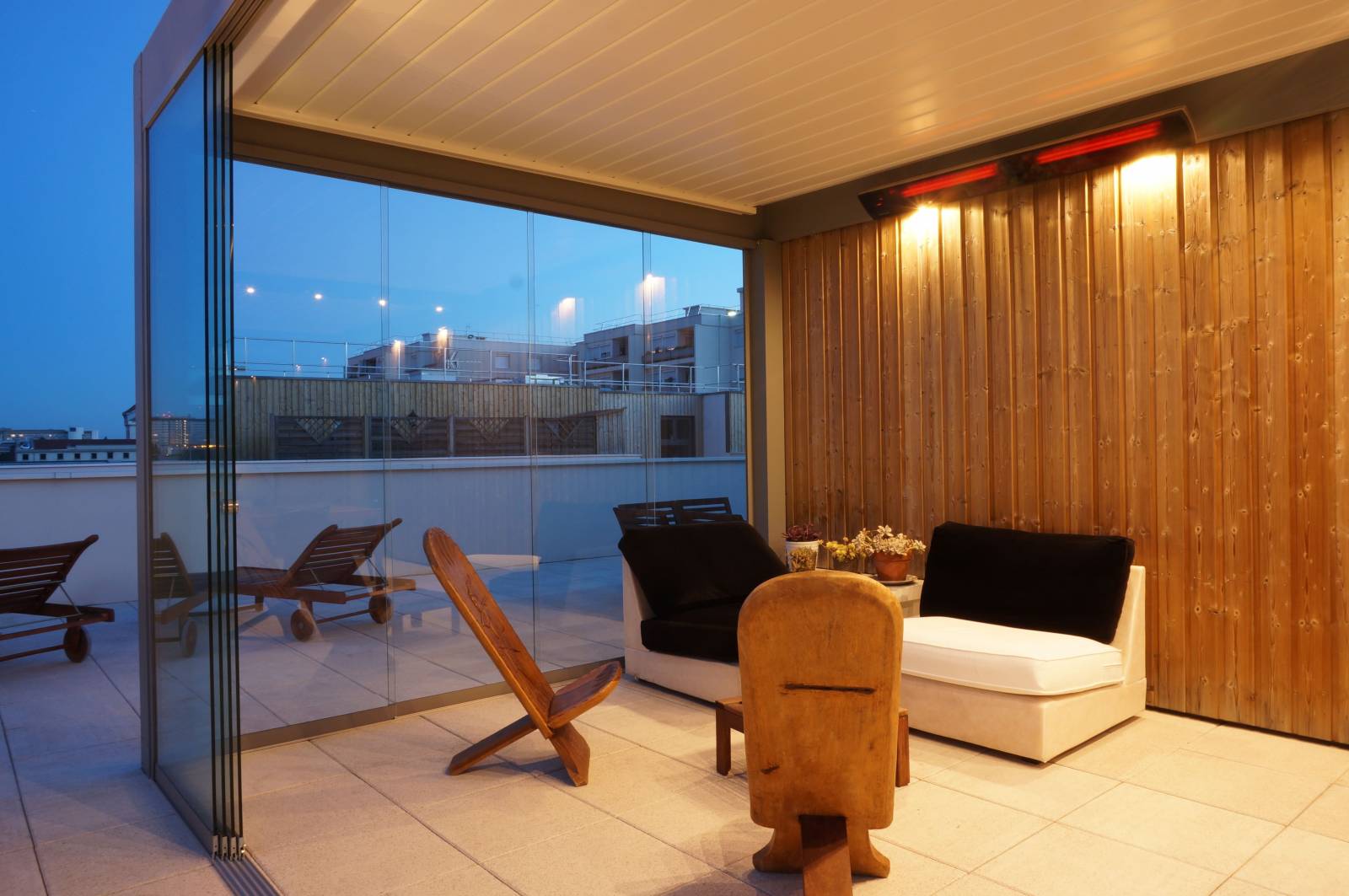 CHAUFFAGE  Augmenter votre surface habitable grâce au chauffage dans votre pergola