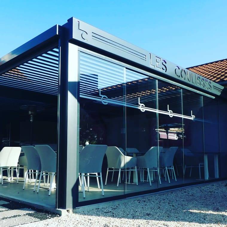 café hôtel restaurant abritée limas