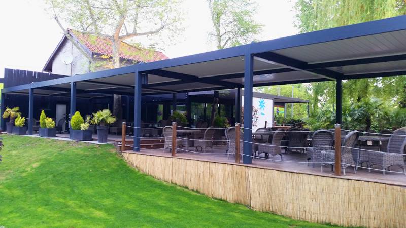 Pergola à lames à Solaize