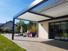 Pergola dans le Rhône