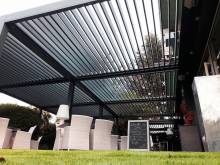 Pergola au restaurant Arcadius