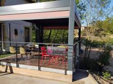 pergola bioclimatique restaurant